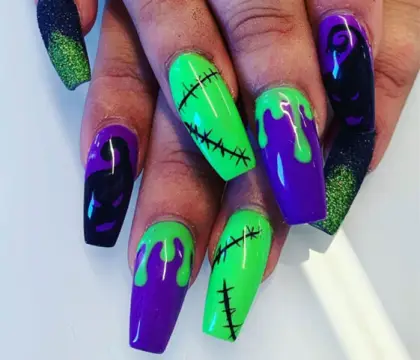 25 Cute Coffin Nail Ideas for a Stylish Everyday Look — GlowNailDesigns