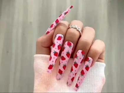 25 Cute Coffin Nail Ideas for a Stylish Everyday Look — GlowNailDesigns