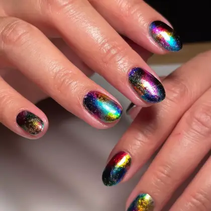 30 Cute Chrome Nail Designs That Look Stunning on Short Nails — GlowNailDesigns