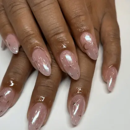 20 Elegant Nude Almond Nail Designs for a Soft Feminine Look — GlowNailDesigns