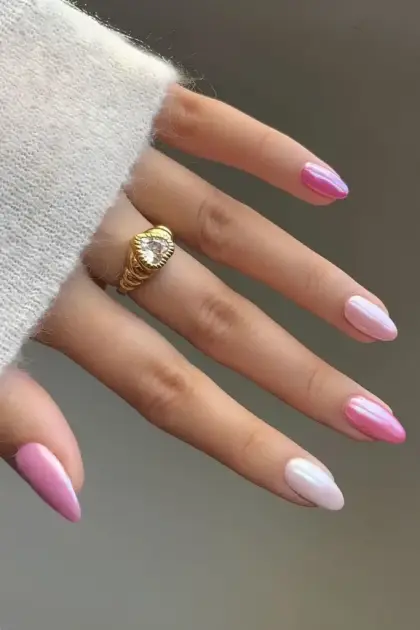 25 Short Pink Nail Designs That Are Easy to Wear Year-Round — GlowNailDesigns