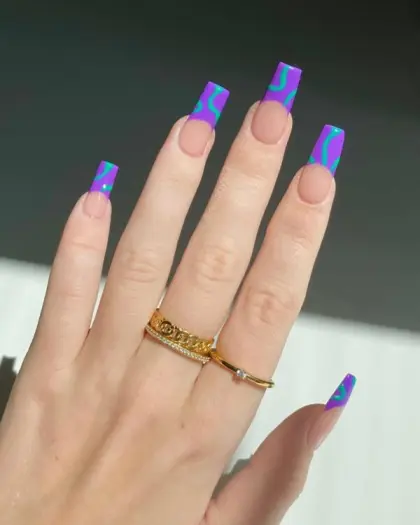 30 Simple Coffin Nail Designs That Are Easy to Copy — GlowNailDesigns