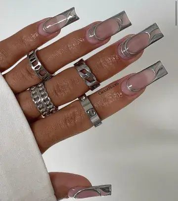 25 Trendy Coffin Nail Designs Everyone Will Be Wearing This Year — GlowNailDesigns