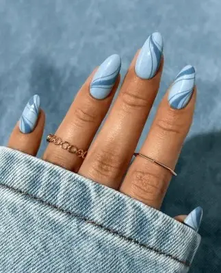 25 Cute Blue Nails Ideas for Every Season You’ll Want to Copy — GlowNailDesigns