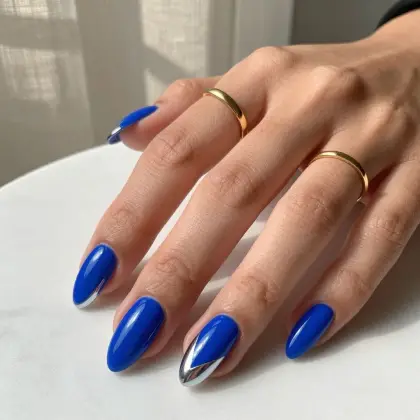 30 Simple Blue Nail Designs for a Clean and Elegant Look — GlowNailDesigns