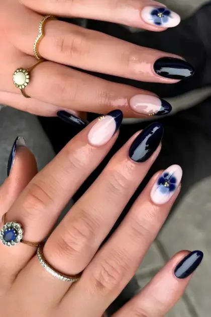 30 Cute Black Nail Ideas for Short Nails You'll Want to Try — GlowNailDesigns