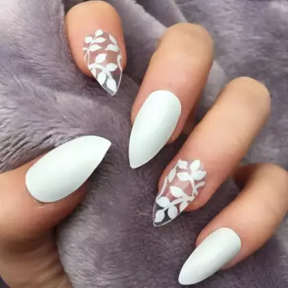 30 Simple White Nail Designs That Look Elegant Every Day — GlowNailDesigns