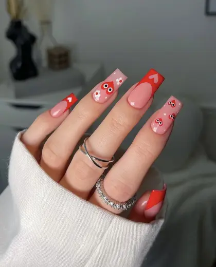 25 Cute Valentine Nails Ideas for a Sweet and Romantic Look — GlowNailDesigns
