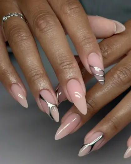 20 Elegant Nude Almond Nail Designs for a Soft Feminine Look — GlowNailDesigns