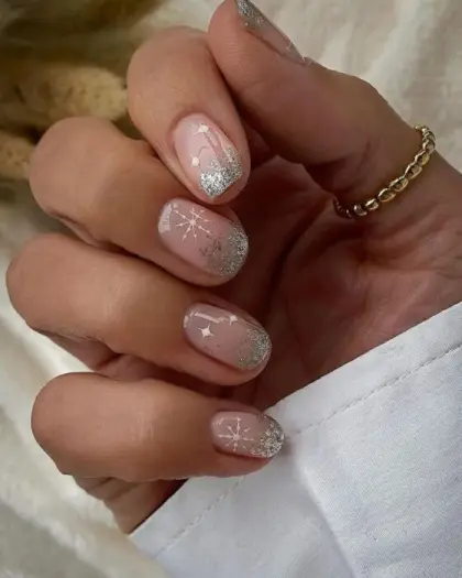 20 Classy Glitter Nails for Weddings, Parties, and Special Events — GlowNailDesigns