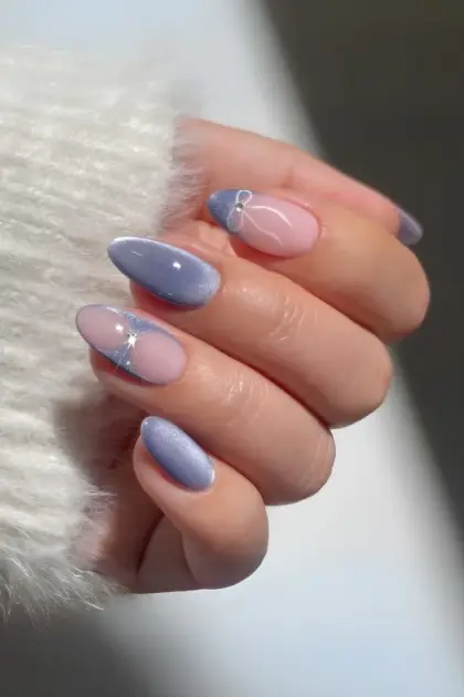 20 Trendy Blue Nail Looks That Are Taking Over This Year — GlowNailDesigns