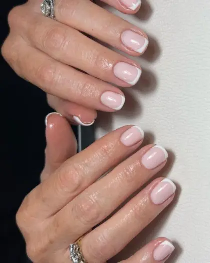 30 Simple French Tip Nail Designs That Never Go Out of Style — GlowNailDesigns