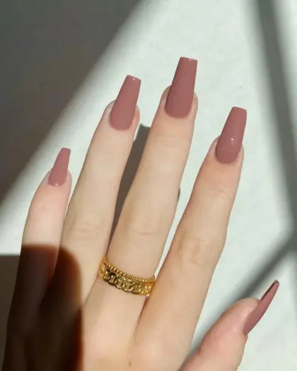 30 Simple Coffin Nail Designs That Are Easy to Copy — GlowNailDesigns