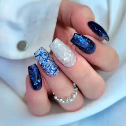 25 Cute Blue Nails Ideas for Every Season You’ll Want to Copy — GlowNailDesigns