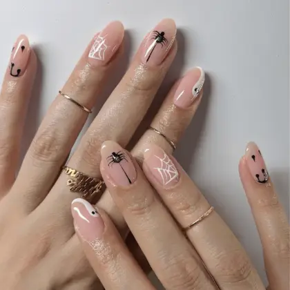 25 Short Halloween Nail Ideas That Are Cute, Stylish, and Easy to Wear — GlowNailDesigns