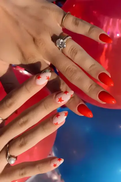 25 Long Red Nail Designs That Make a Bold Fashion Statement — GlowNailDesigns