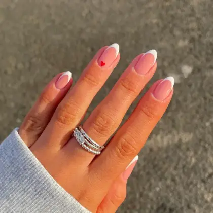 30 Simple Valentine Nail Designs Anyone Can Recreate at Home — GlowNailDesigns
