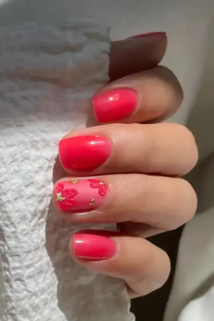 20 Short Red Nail Ideas for an Elegant Everyday Manicure — GlowNailDesigns